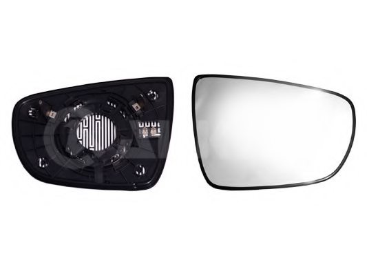 ALKAR 6432662 Mirror Glass, outside mirror